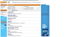 Desktop Screenshot of ponuky.sk